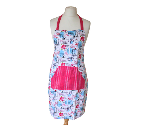 Cooksmart Adults Cotton Apron Parisienne