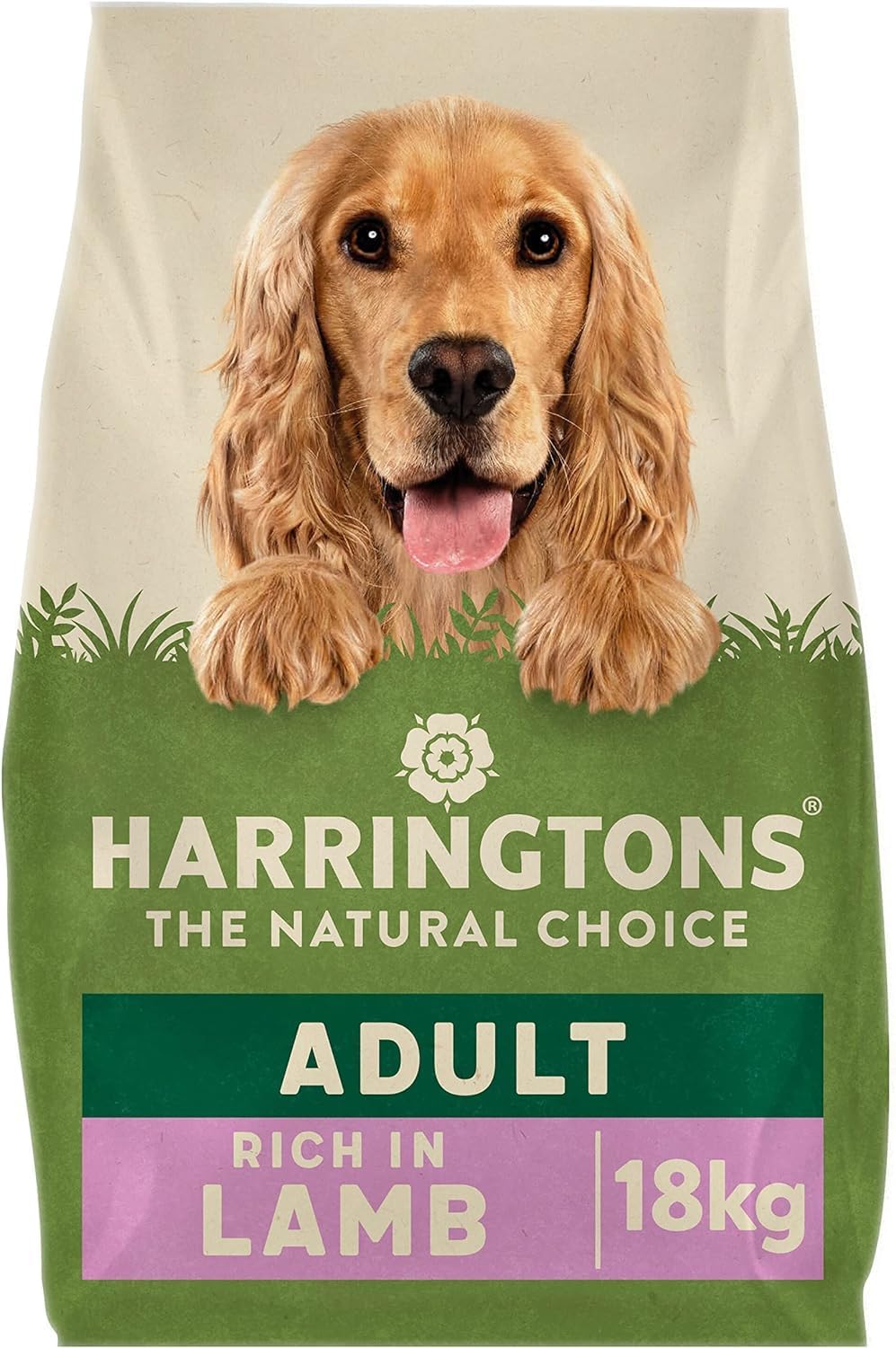 Pet Food Bank Harringtons Complete Dry Adult Dog Food Lamb & Rice 18kg