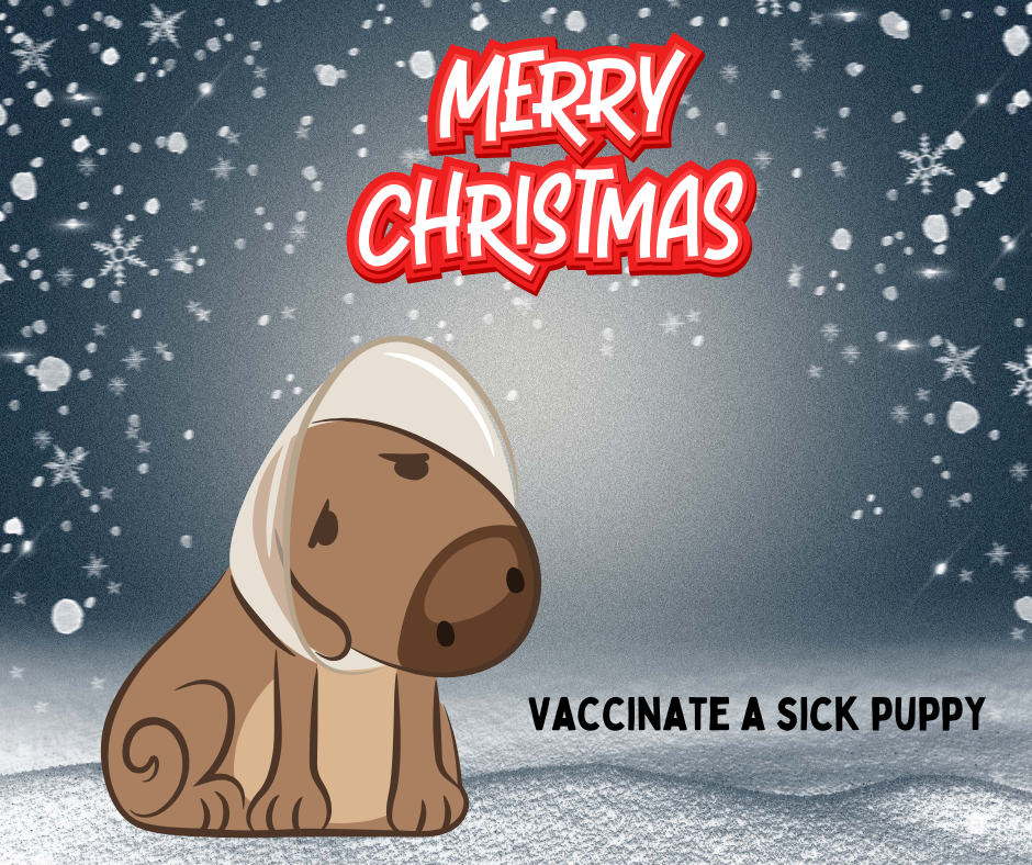 Vaccinate A Dog Virtual Gift