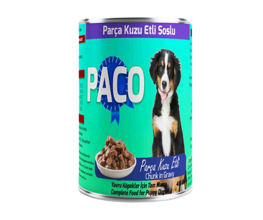 Kibble Club Paco Canned Puppy with Lamb 400 gr 12 Pieces