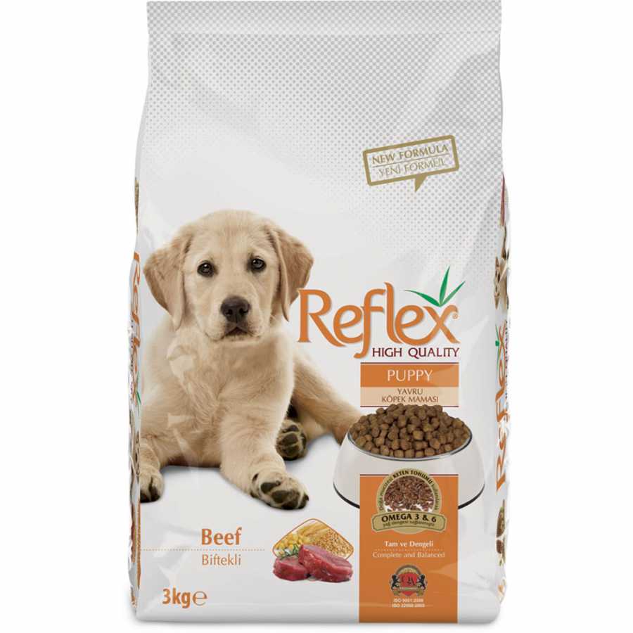 Kibble Club Reflex Beef Puppy Food 3 Kg