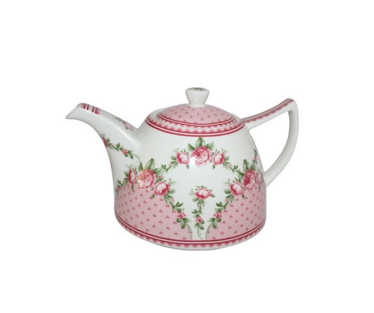 Orchid Designs Vintage Rose Tea Pot