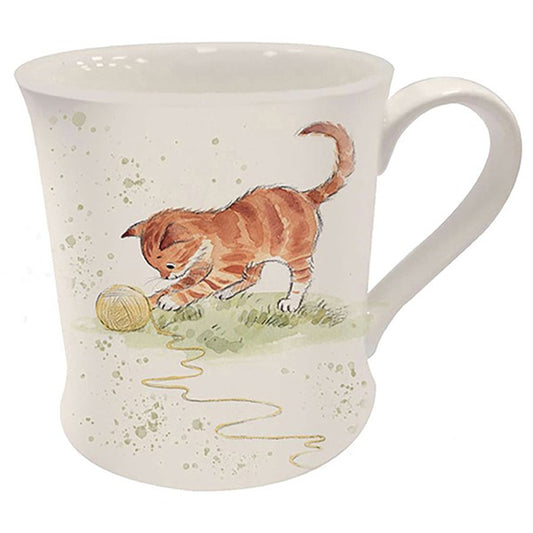 Paper Shed Ginger Cat Mug