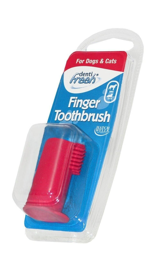 Hatchwells Dentifresh Finger Toothbrush for Dogs And Cats