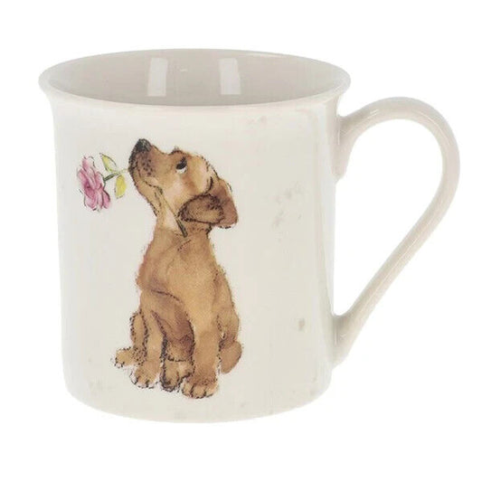 Paper Shed Labrador Puppy Fine China Mug