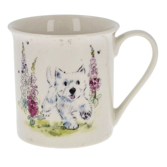 Paper Shed Westie Fine China Mug