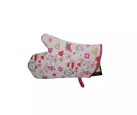 Cooksmart Tea Party Gauntlet Oven Glove