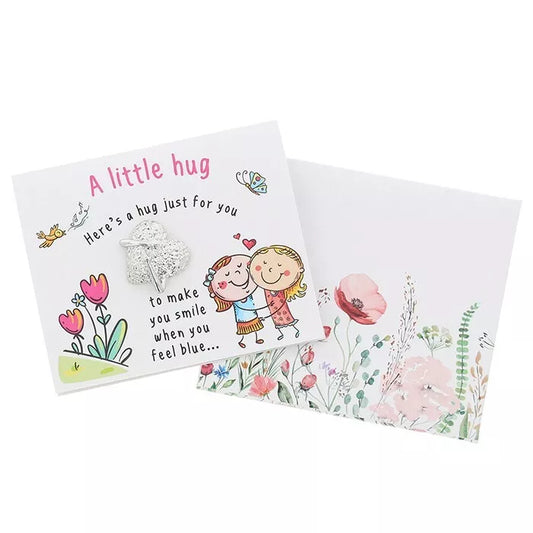 Envelopes Of Love A Little Hug Charm With Card & Envelope