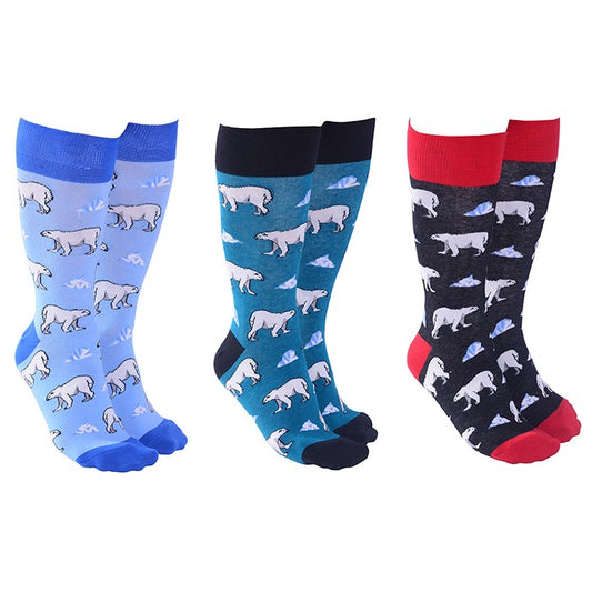 Sock Society Polar Bear Pattern Socks