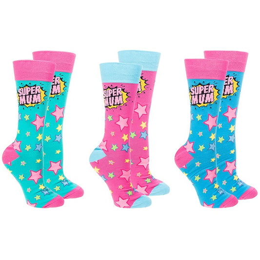 Sock Society Super Mum Socks