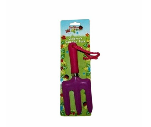 Garden Bugs Purple Children's Garden Fork