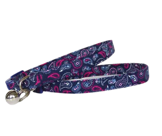 Paisley Bark Breakaway Cat Collar Mabel & Mu