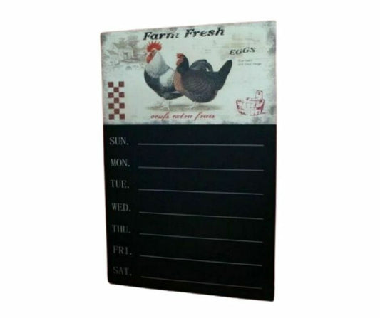 Rustic Farm Fresh Eggs Chicken Country Memo Board