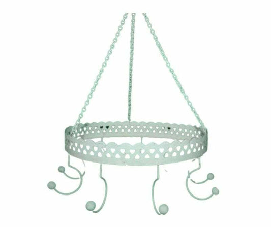 Vintage Shabby Chic Hanging Jewellery Display Storage Holder